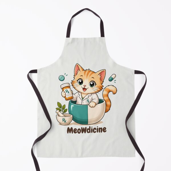 Item preview, Meowdicine Cute Pharmacist Cat in Capsule Funny Pharmacy T-Shirt Gift designed and sold by ElShubrawy.