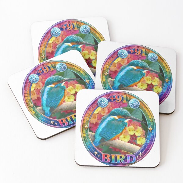 Item preview, +91BIRD JOHNNY Logo: Rainbow Lantana Edition designed and sold by Plus91BIRD.