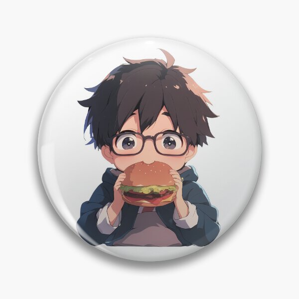 Item preview, Kousei Arima Your Lie In April Chibi Burger Musician Snack designed and sold by earlobejerk.