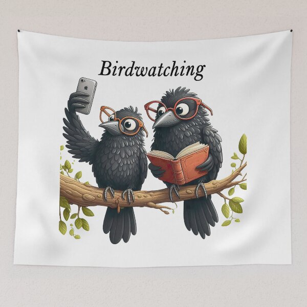Item preview, Smart Birds Watching Smart Phone designed and sold by CarolM.