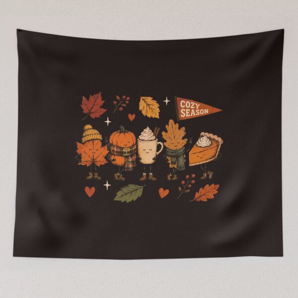 Item preview, Cozy Season Cute Autumn Pumpkin Spice Pumpkin Pie Retro designed and sold by mari-kayden.