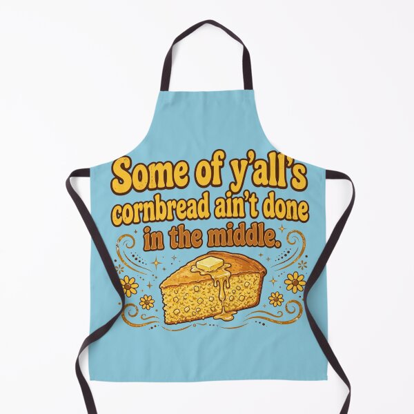 Item preview, Some of y'all's cornbread ain't done in the middle designed and sold by Rue Design Company.
