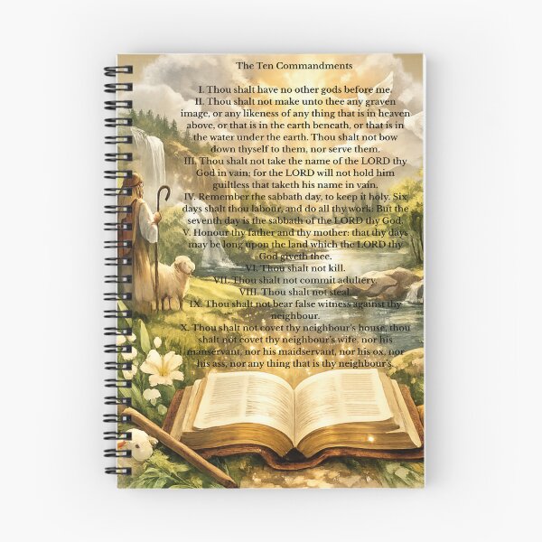 Item preview, The Ten Commandments designed and sold by tellit24seven.