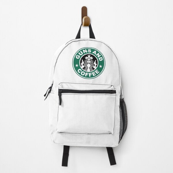 Item preview, Guns & Coffee - Starbucks Logo Parody designed and sold by DGMaxShop.