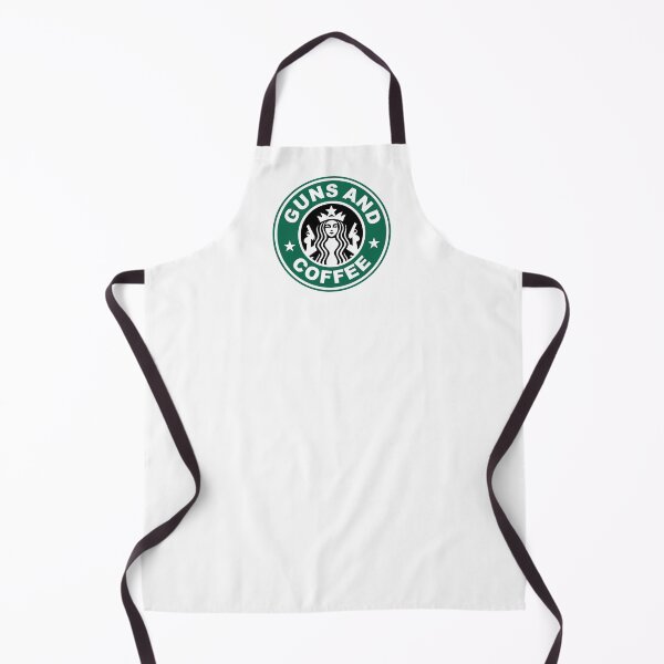Item preview, Guns & Coffee - Starbucks Logo Parody designed and sold by DGMaxShop.