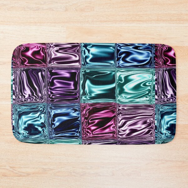 Item preview, Party Foil Square Balloon Satin Cotton Candy Colors designed and sold by HydrangeaDelMar.