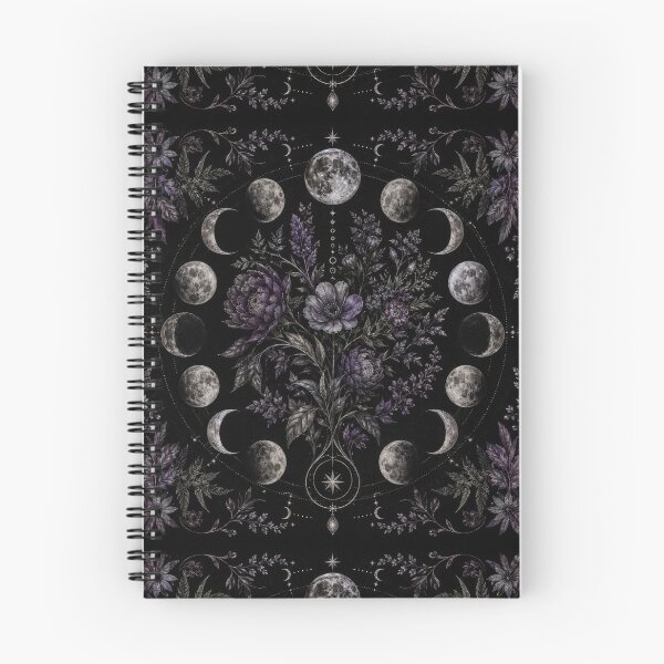 Item preview, Вark Botanical | Moon Phases | Celestial Floral designed and sold by Kaurisdigital.