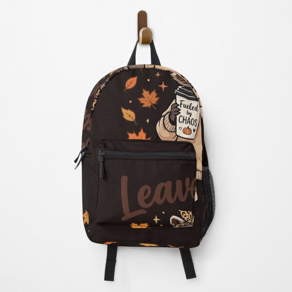 Item preview, Leaves Fall I Dont Fueled By Chaos Raccoon Autumn designed and sold by mari-kayden.