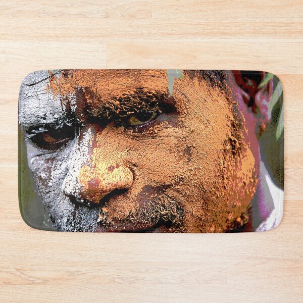 Artikelvorschau, Ein Dorfbewohner aus Papua-Neuguinea bei der Sing-Sing-Feier entworfen und verkauft von DEC02.