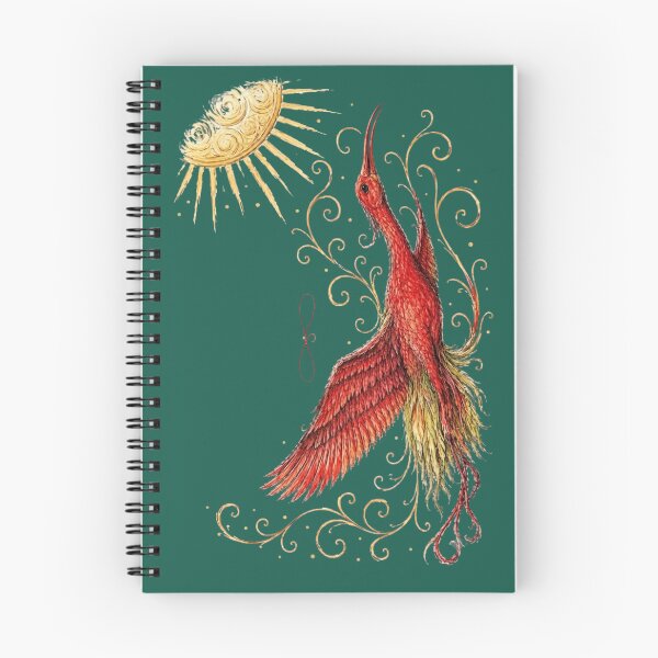 Item preview, Flight of the Sun Scarlet Ibis designed and sold by mimiartes.