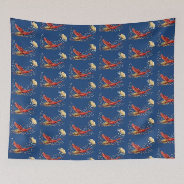 Item preview, Flight of the Sun Scarlet Ibis designed and sold by mimiartes.