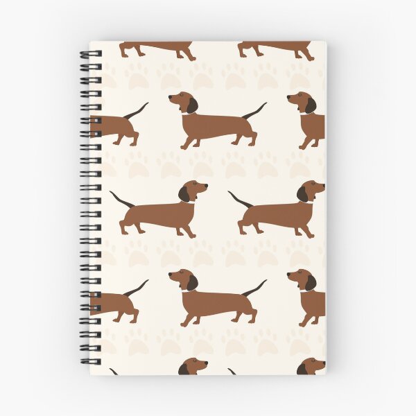 Item preview, Cute Dachshund Seamless Pattern | Adorable Wiener Dog Repeat Print | Sausage Dog Illustration for Dog Lovers designed and sold by RJACreative.
