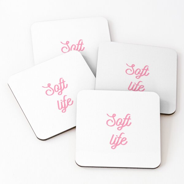 Item preview, Soft Life | Minimalist Aesthetic T-Shirt | Self Care & Cozy Lifestyle Apparel designed and sold by KBizofficial.