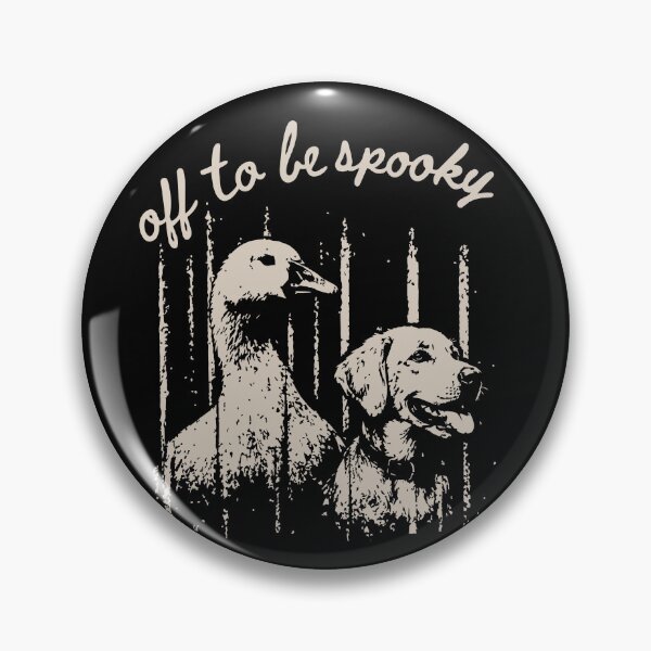 Item preview,  Off To Be Spooky Goose & Dog Meme Joke Saying  designed and sold by BornBorn.