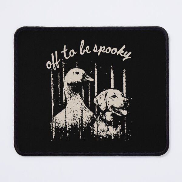Item preview, Off To Be Spooky Goose & Dog Meme Joke Saying designed and sold by BornBorn.