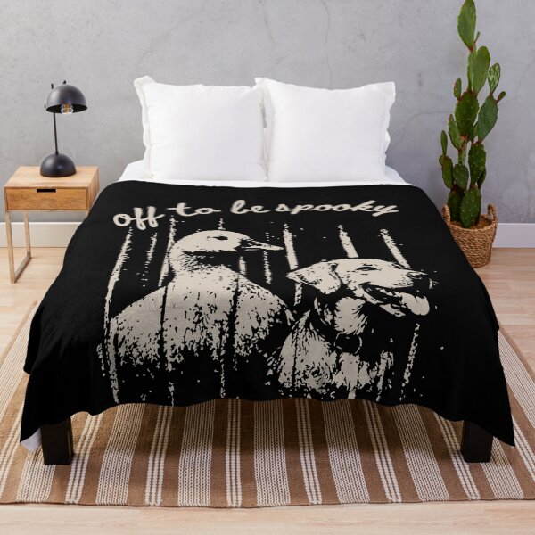 Item preview, Off To Be Spooky Goose & Dog Meme Joke Saying designed and sold by BornBorn.