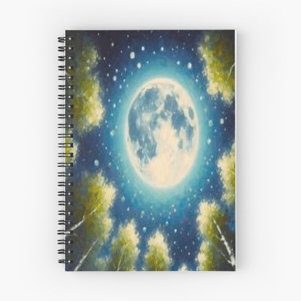 Item preview, Moon Glow Through Forest Canopy designed and sold by LMLStews.