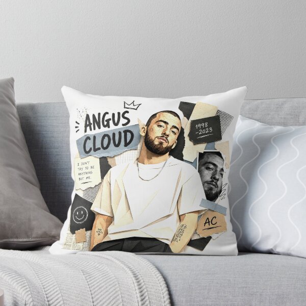 Item preview, Angus Cloud Indie Paper Collage Portrait designed and sold by Abidel.