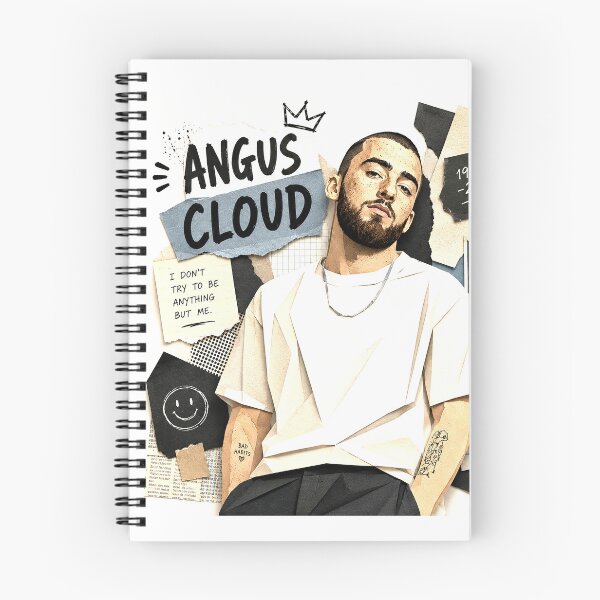 Item preview, Angus Cloud Indie Paper Collage Portrait designed and sold by Abidel.