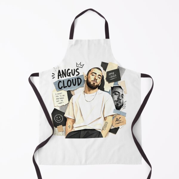 Item preview, Angus Cloud Indie Paper Collage Portrait designed and sold by Abidel.