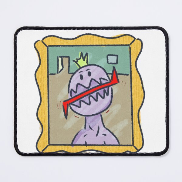 Item preview, looking into the mirror designed and sold by Anxiety Runners.