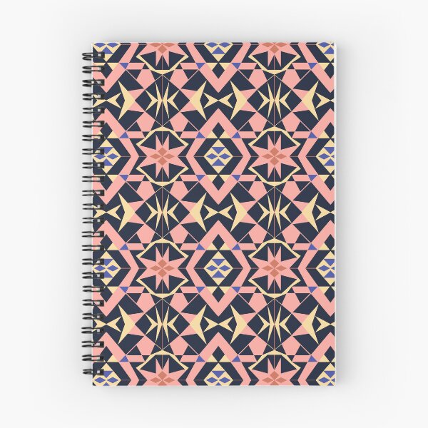 Item preview, Modern Geometric Star Pattern in Navy, Pink and Cream designed and sold by ccitypictures.