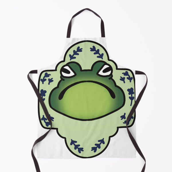Item preview, Green Froggy Potion Bottle Label designed and sold by sleepyheadedbb.