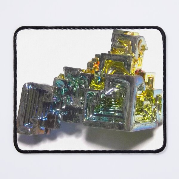 Item preview, Raw Rainbow Bismuth Crystal Specimen Closeup designed and sold by JessParkerPMP.