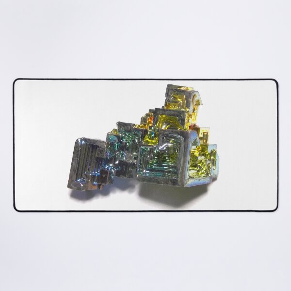 Item preview, Raw Rainbow Bismuth Crystal Specimen Closeup designed and sold by JessParkerPMP.