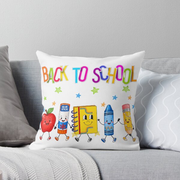 Item preview, Cute Cartoon School Supplies Gang: Back to School Illustration designed and sold by VibranPalette.