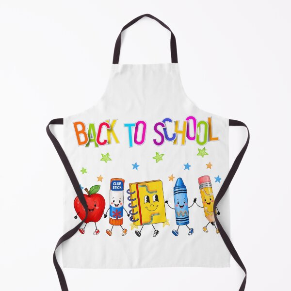 Item preview, Cute Cartoon School Supplies Gang: Back to School Illustration designed and sold by VibranPalette.