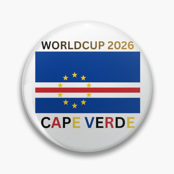 Item preview, World Cup 2026 Cape Verde Pin designed and sold by CoyaMakes.