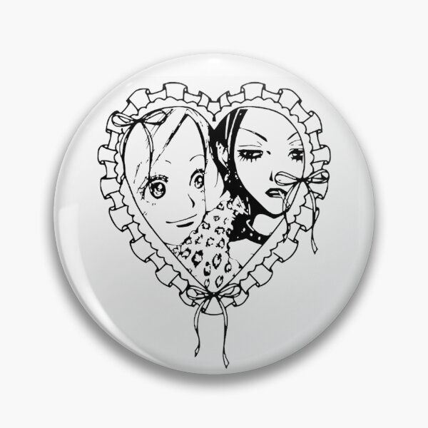 Item preview, NANA Anime Heart Frame Illustration | Nana Osaki & Nana Komatsu designed and sold by destelloacido.