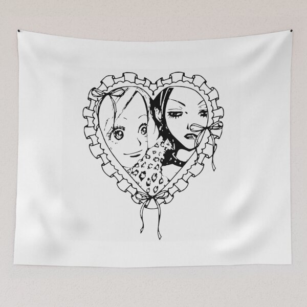 Item preview, Ilustración del marco del corazón del anime NANA | Nana Osaki y Nana Komatsu designed and sold by destelloacido.