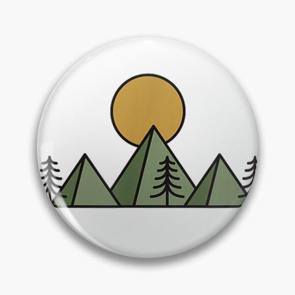 Item preview, Camping Funny Forest Mountains designed and sold by goombi-creative.