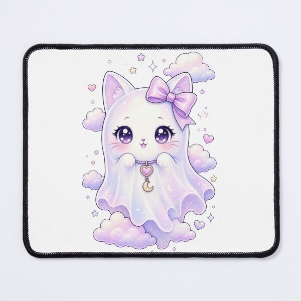 Item preview, Cute ghost cat designed and sold by Kitty-and-Cat.