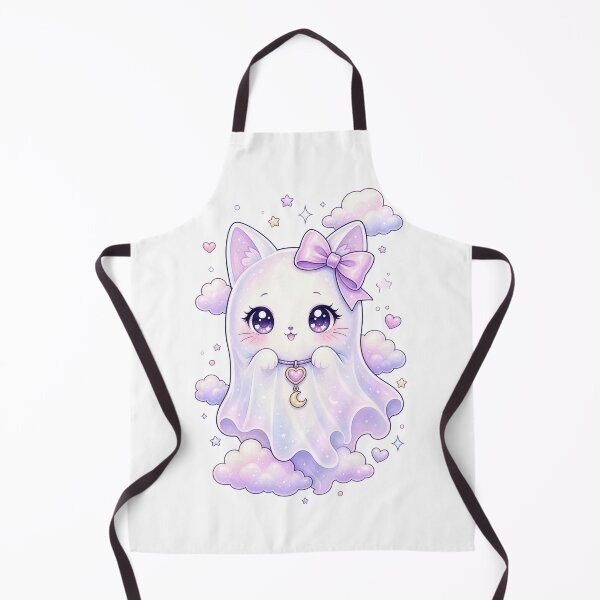 Item preview, Cute ghost cat designed and sold by Kitty-and-Cat.