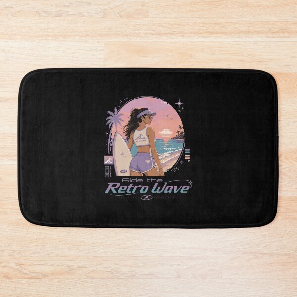 Item preview, Retro Pixel Surfer Girl Y2K designed and sold by BRROOLY.
