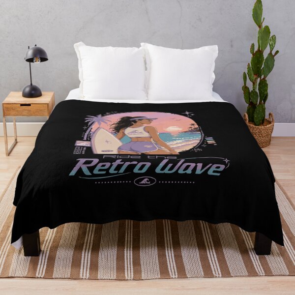 Item preview, Retro Pixel Surfer Girl Y2K designed and sold by BRROOLY.