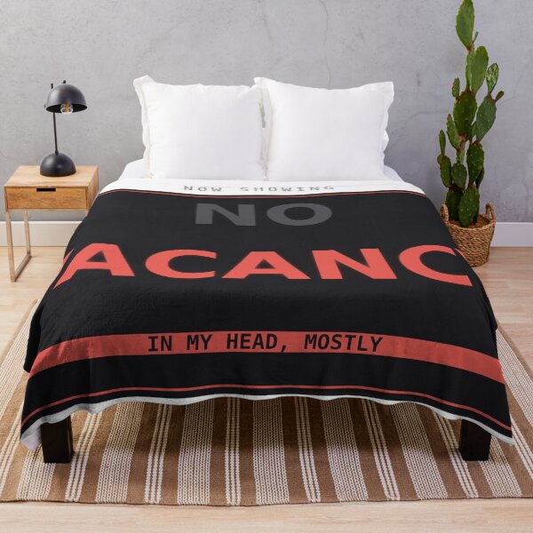 Item preview, Vacancy In My Head Mostly Funny Deadpan Neon Sign Design designed and sold by deadpansupplyco.