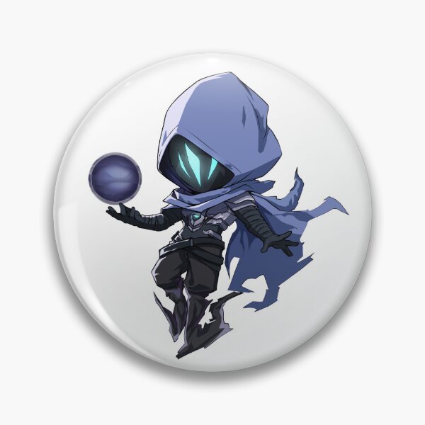 Item preview, Omen Chibi Valorant designed and sold by rialvinrimadia.