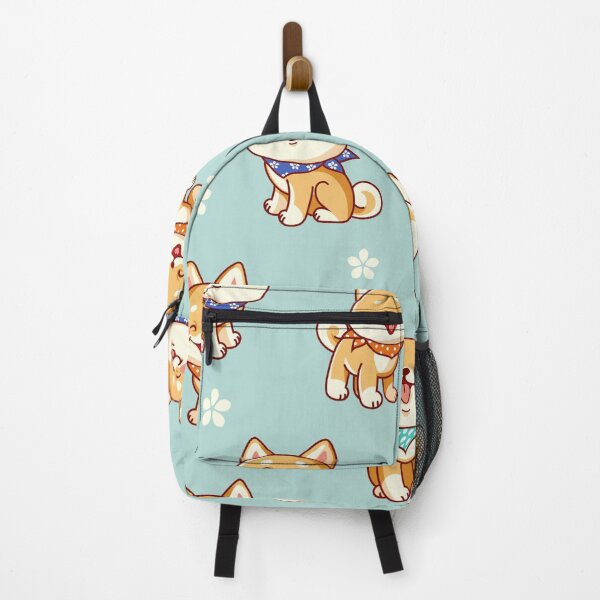 Item preview, Cute Shiba Inu Seamless Pattern | Kawaii Japanese Dog Repeat Print | Adorable Puppy Illustration for Dog Lovers designed and sold by RJACreative.
