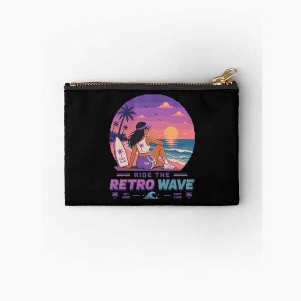 Item preview, Retro Pixel Surfer Girl Y2K designed and sold by BRROOLY.