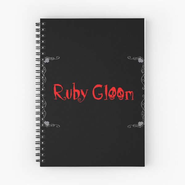 Item preview, Ruby Gloom Title Card designed and sold by QueenAlicorn.