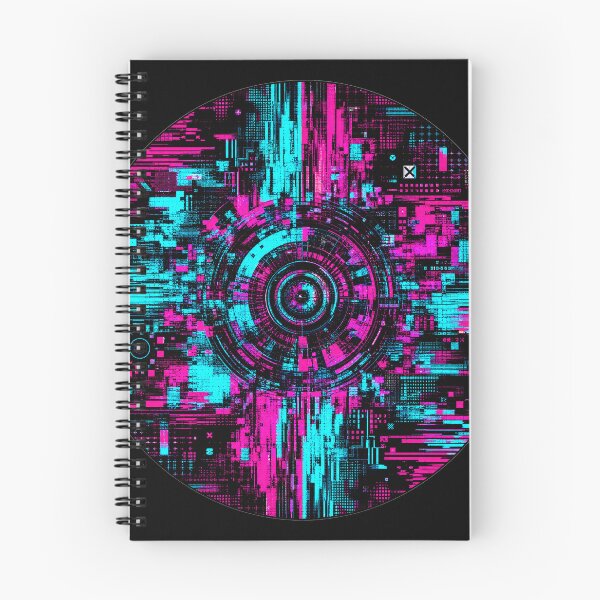 Item preview, Adversarial Neural Interference Glitch Art T-Shirt Design - Cyberpunk Holographic Patch designed and sold by Uglyandcute.