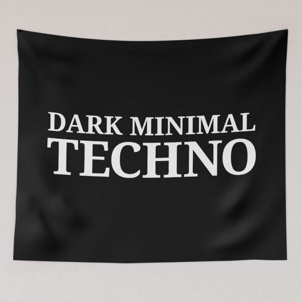 Item preview, DARK MINIMAL TECHNO_V1 designed and sold by ART-OF-ORION.