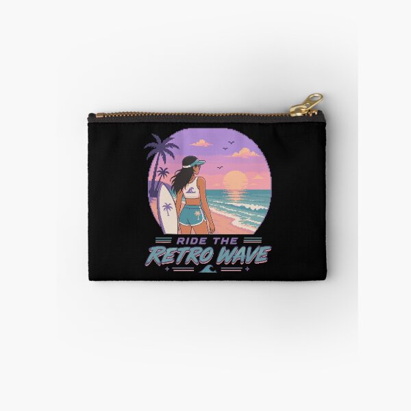 Item preview, Retro Pixel Surfer Girl Y2K designed and sold by BRROOLY.