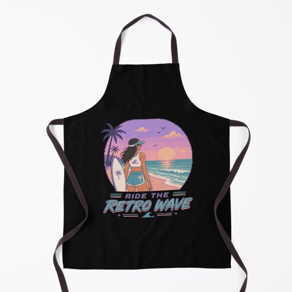 Item preview, Retro Pixel Surfer Girl Y2K designed and sold by BRROOLY.