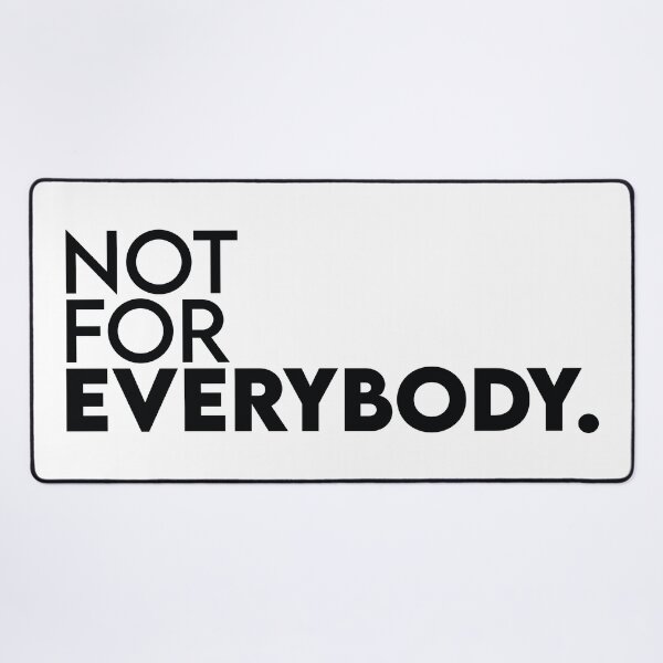 Item preview, Not For Everybody. designed and sold by the-craft-shop.