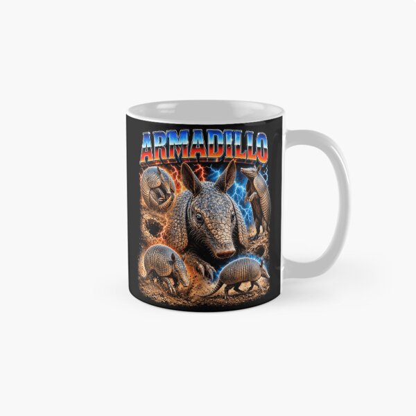 Item preview, Armadillo Wildlife Collage Art designed and sold by OceanBandwear.